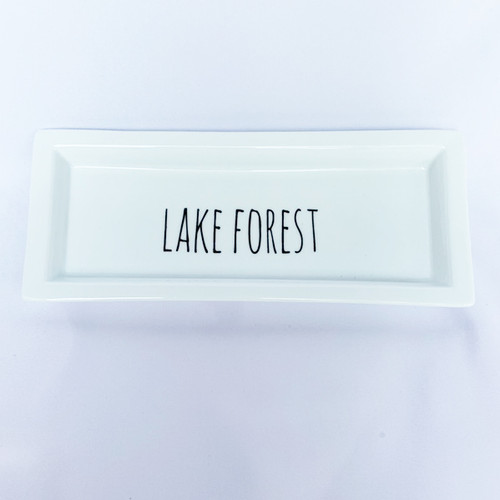 Lake Forest-Rectangle Tray