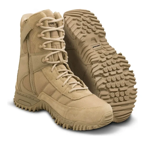 Altama 305302 Vengeance SR Tan 8 Inch Side Zip Tactical Boot