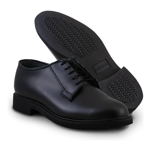 Altama 629001 Mil-Spec Oxford Black Leather Dress Shoe
