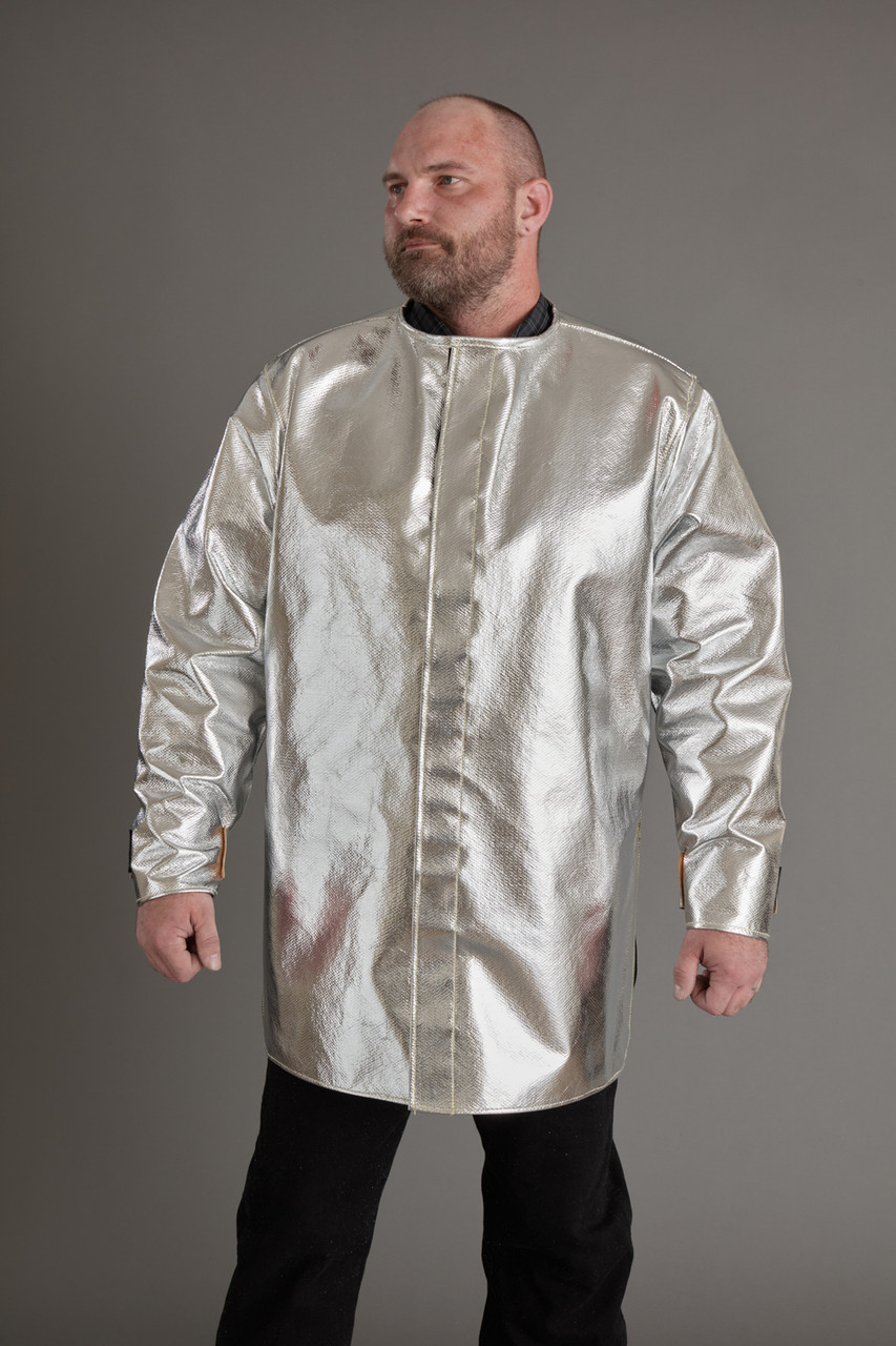 Aluminized Open Back Coat 33