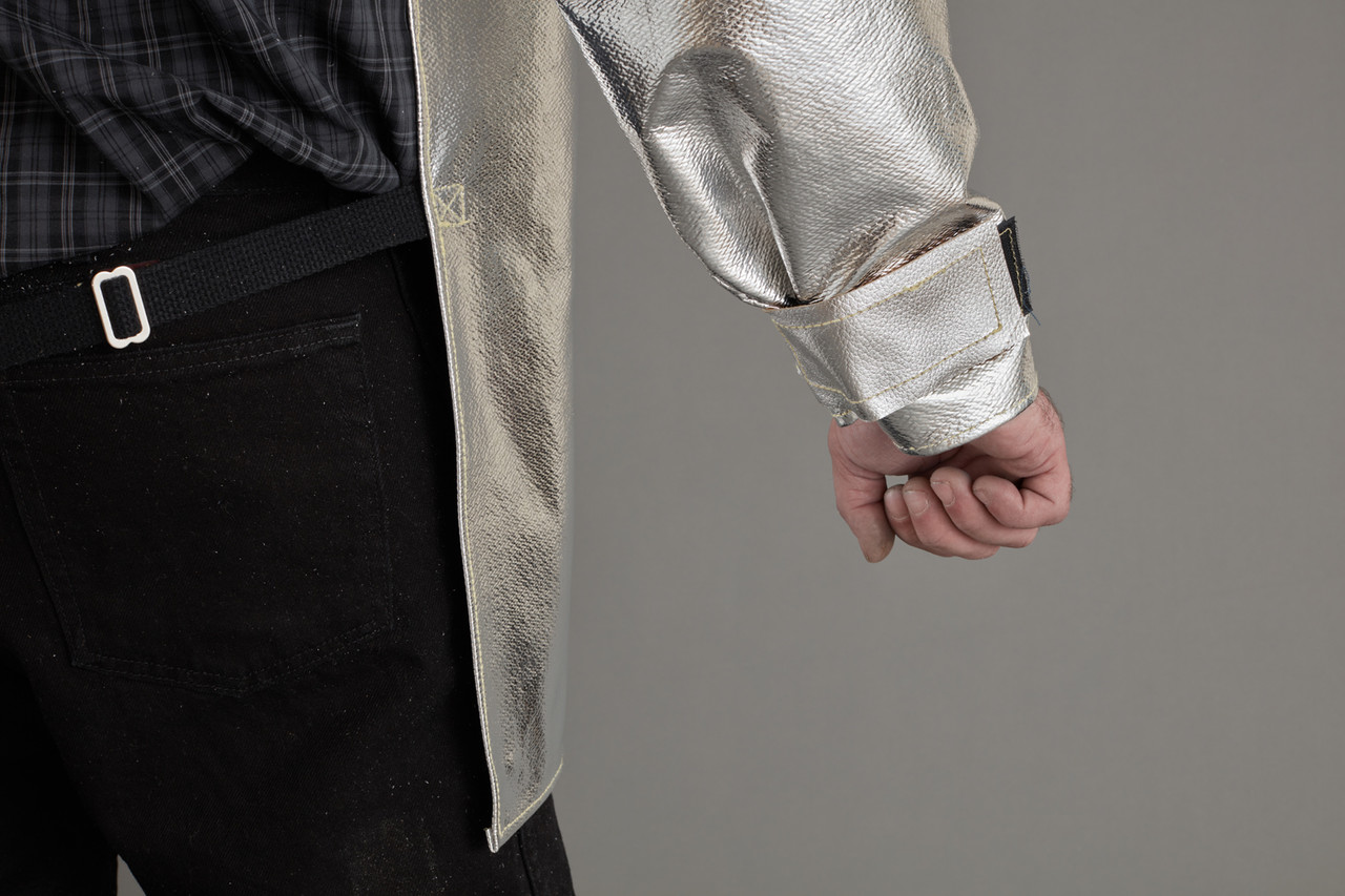 Aluminized Open Back Coat 33