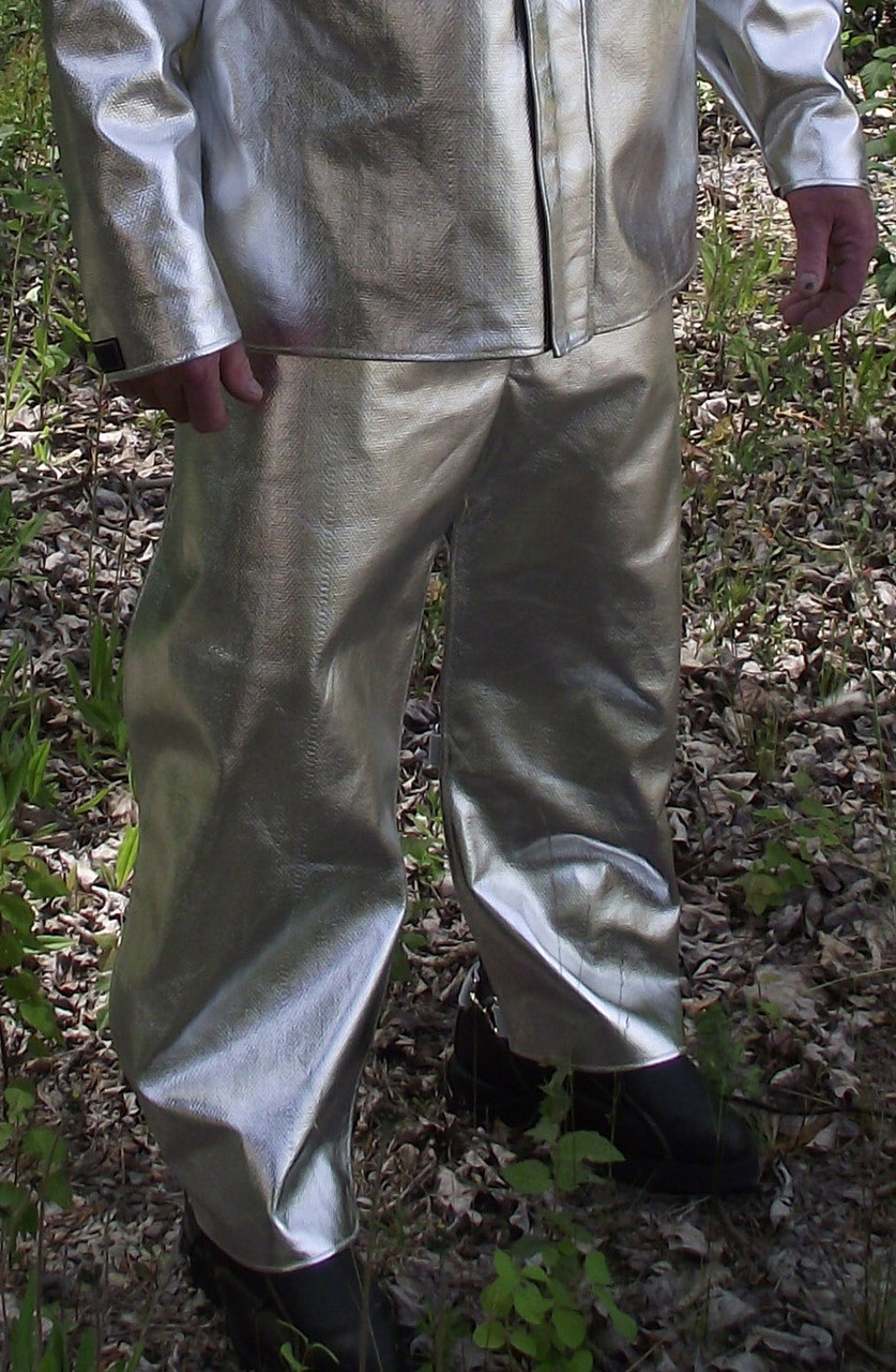 Open Back Aluminized Chaps - Silver Needle Inc.™