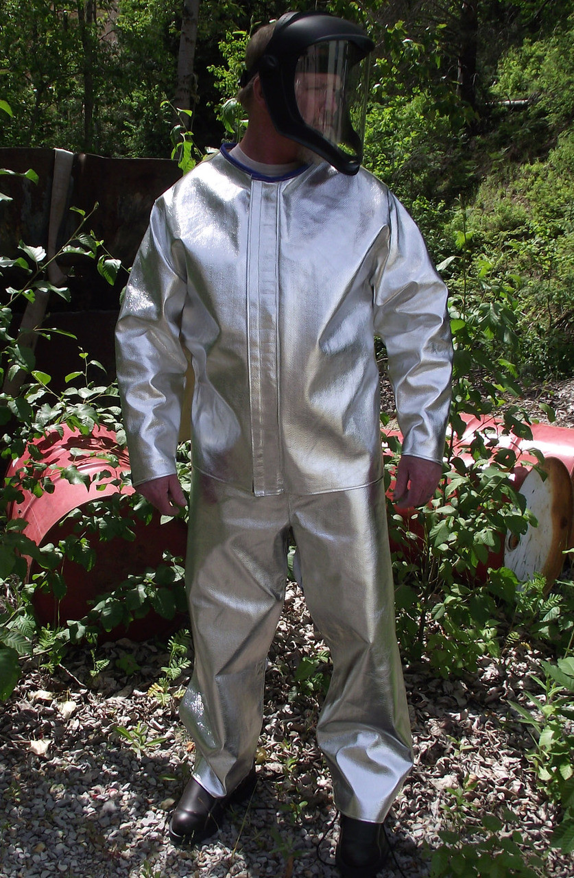 Open Back Aluminized Chaps Silver Needle Inc.™