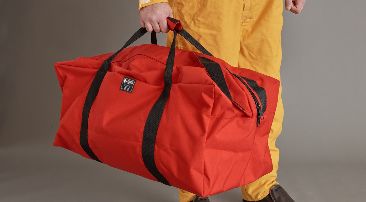 1000D Red Nylon Bag With Two Inside Pockets - Silver Needle Inc.™