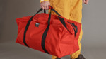 1000D Red Nylon Bag  With Two Inside Pockets