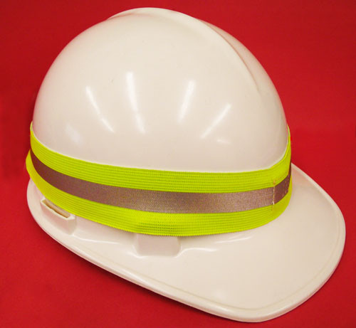 Hard Hat Hi-Visibility Reflective Safety Band Snappy Strap