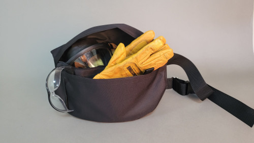 Full Face Respirator Bag with Outside Pocket