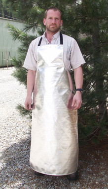 Full Length Apron in Aluminized Carbon DuPont ¢ Kevlar® or Aluminized ...