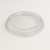 FLAT LIDS for 8-24 oz Plastic Deli Container (117 mm, no hole, 500/case)