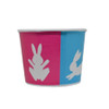 Bunny 16oz Ice Cream / Froyo Paper Cups 112mm 1000ct - Easter & Spring