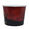  Halloween 16oz Ice Cream / Froyo Paper Cups 112mm 1000ct
