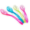 Curve Spoon -Translucent Mixed Colors, 1000ct
