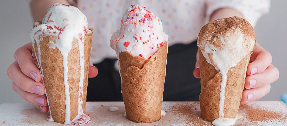 The favorite ice creams of the world!