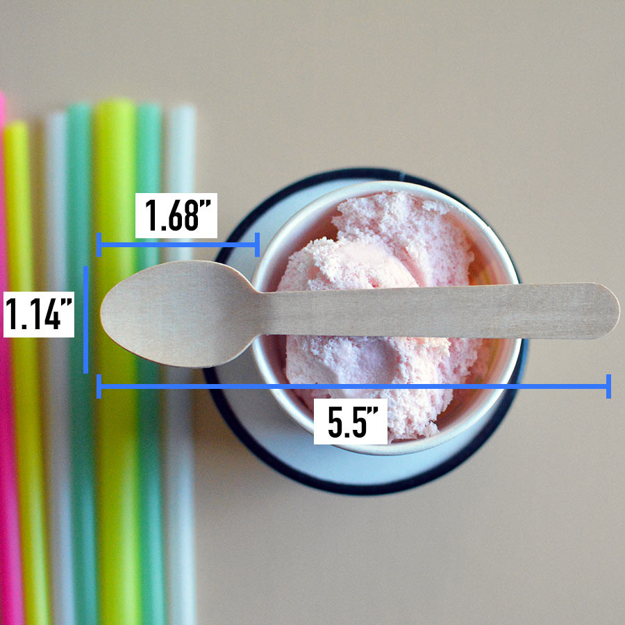 Wooden Heavy Weight Spoons Frozen Solutions