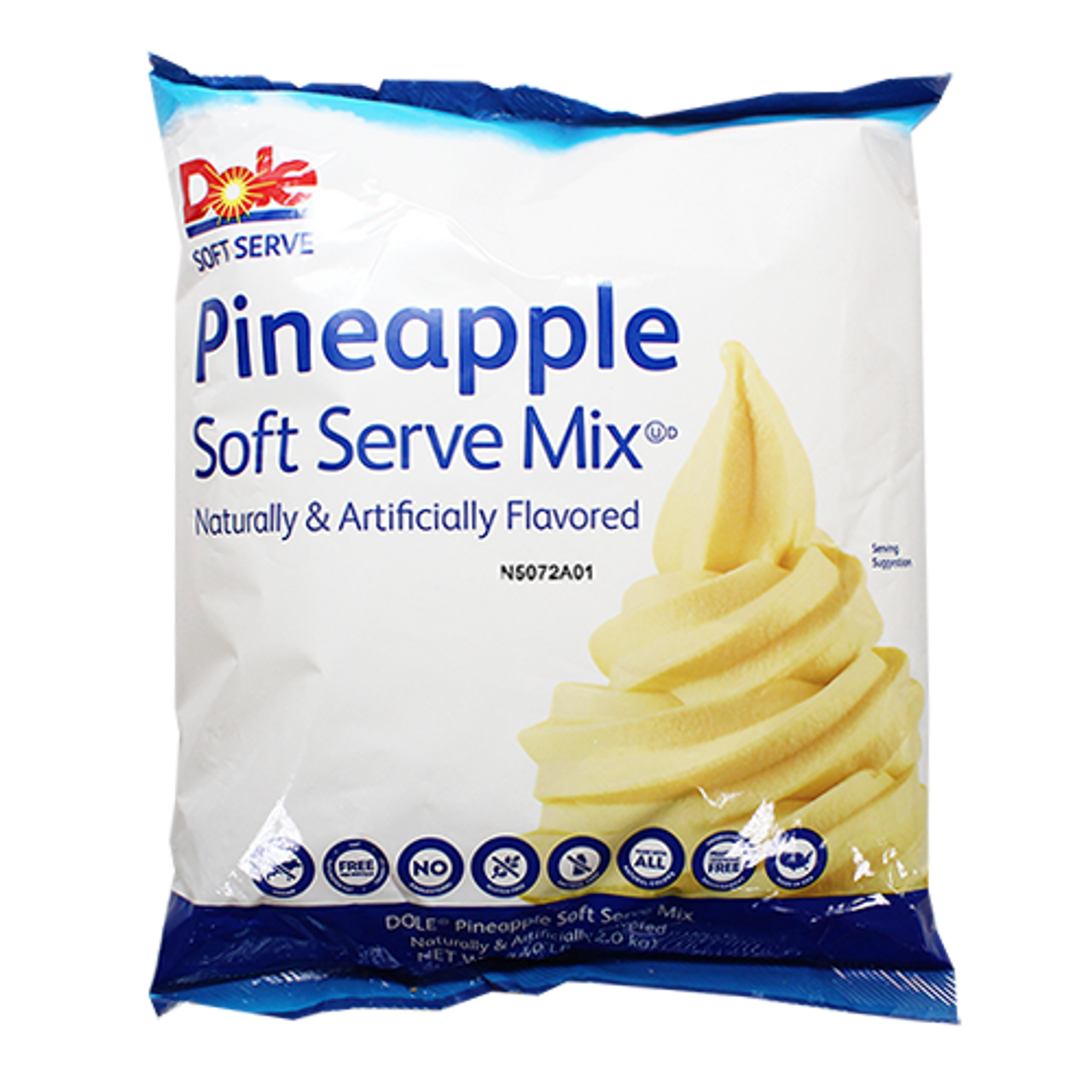 Dole Whip Soft Serve Mix Pineapple 1 Case Frozen Solutions