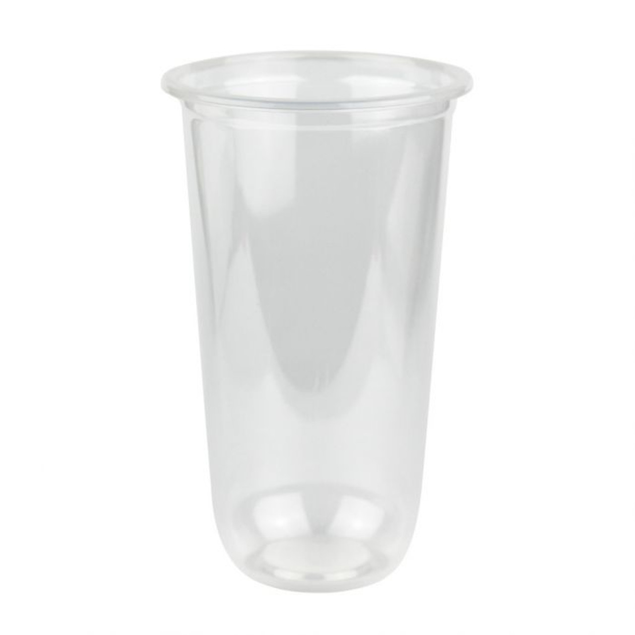 Q Cup 700ml Clear Round PP Plastic Cup (95mm) - 1 case (1000 piece
