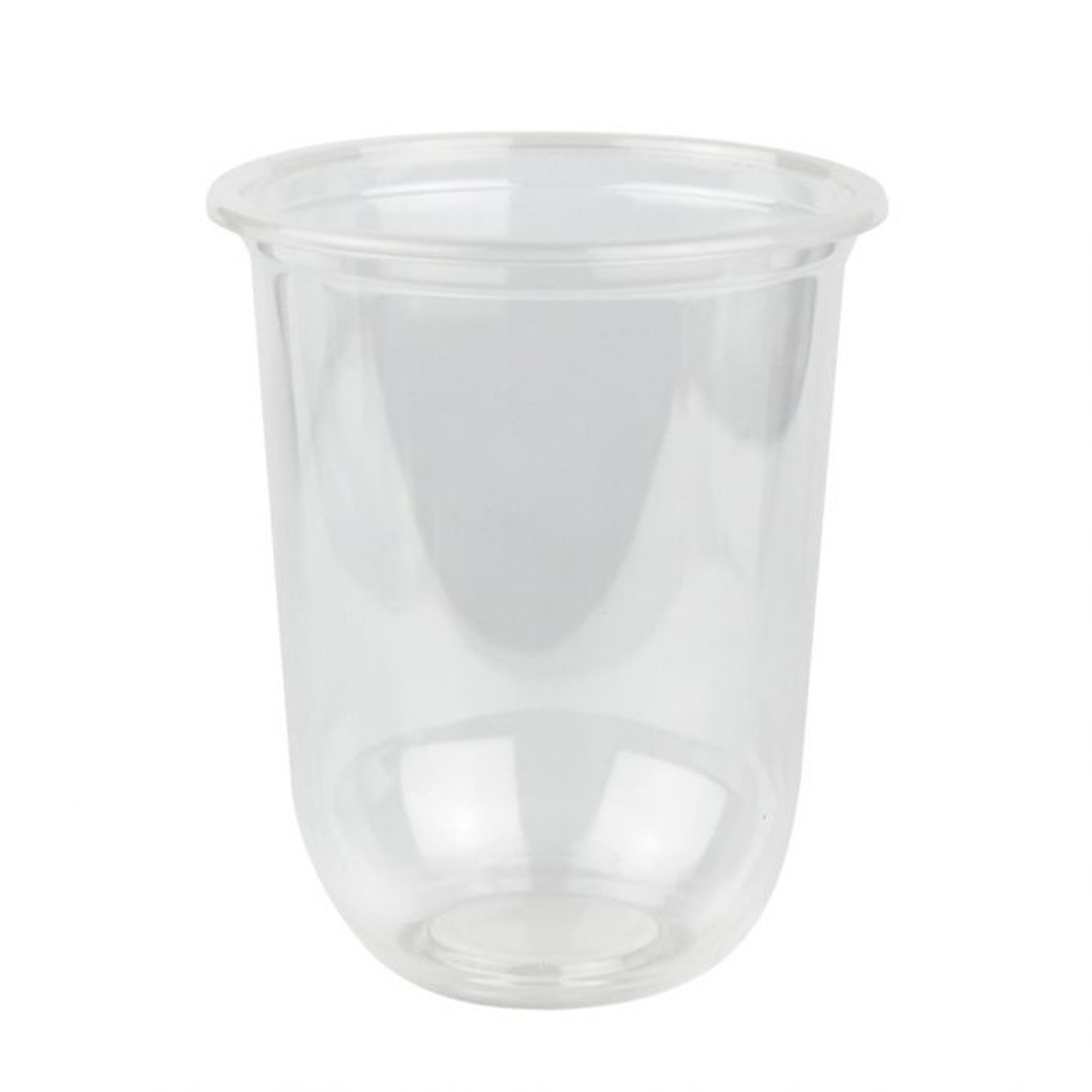 Clear 10oz 12oz 16oz 20oz 24oz disposable plastic bubble tea cups