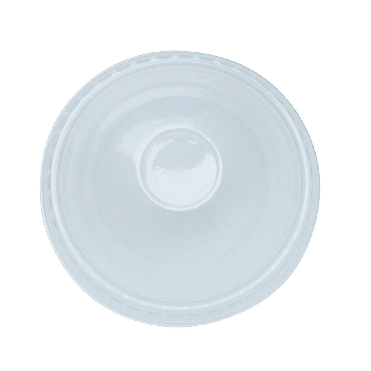 PLA Dome Lid with No Hole for 12-24oz Cold Cup – Green Century