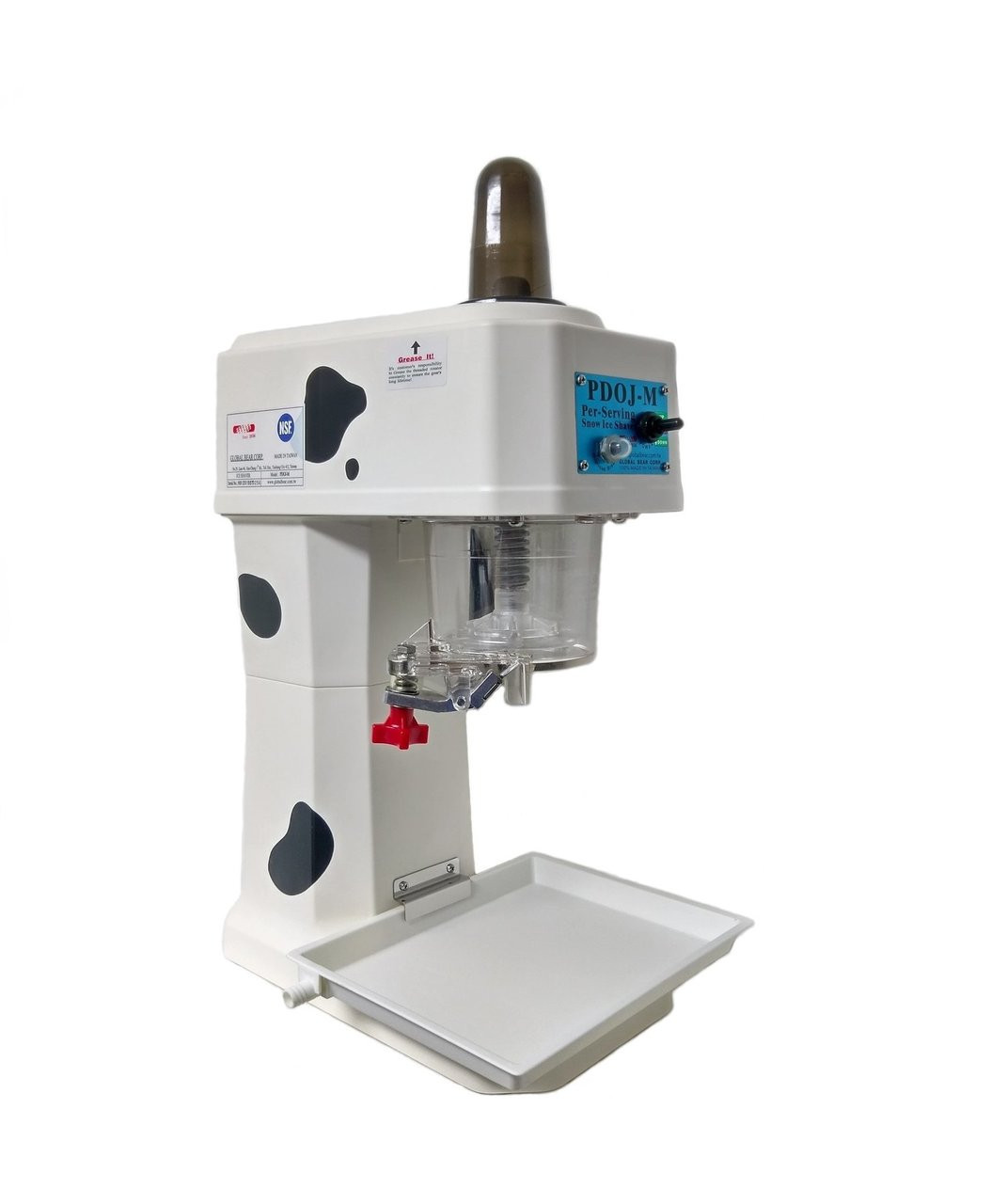 Global Bear PDOJ-M-500-NSF Snow Ice Shaver Machine - Frozen Solutions