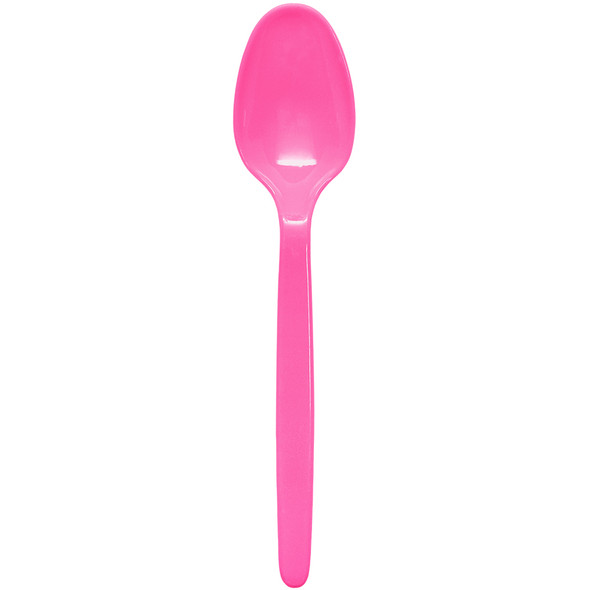 Karat PS Heavy Weight Tea Spoons - Pink 1000ct