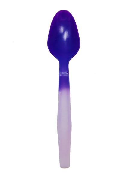 MAGIC Color Changing® Medium Weight Spoon White-Purple 21ct MADE IN USA