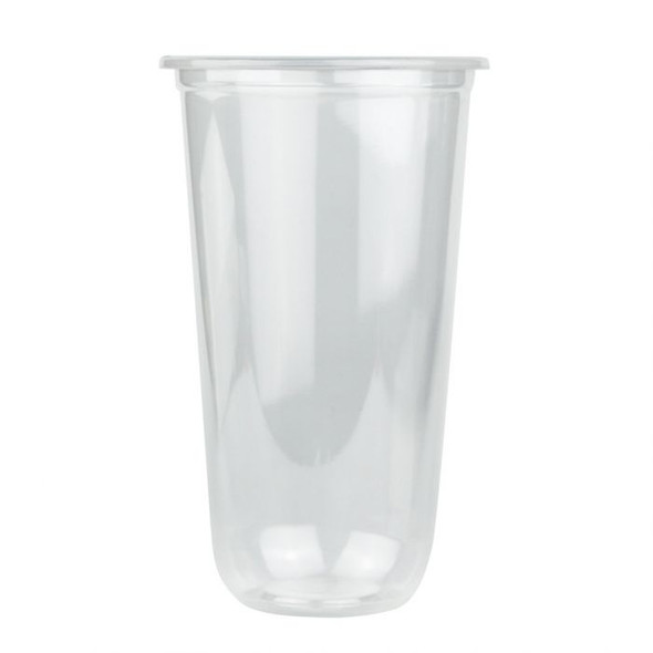 Q Cup 700ml Clear Round PP Plastic Cup (95mm) - 1 case (1000 piece)