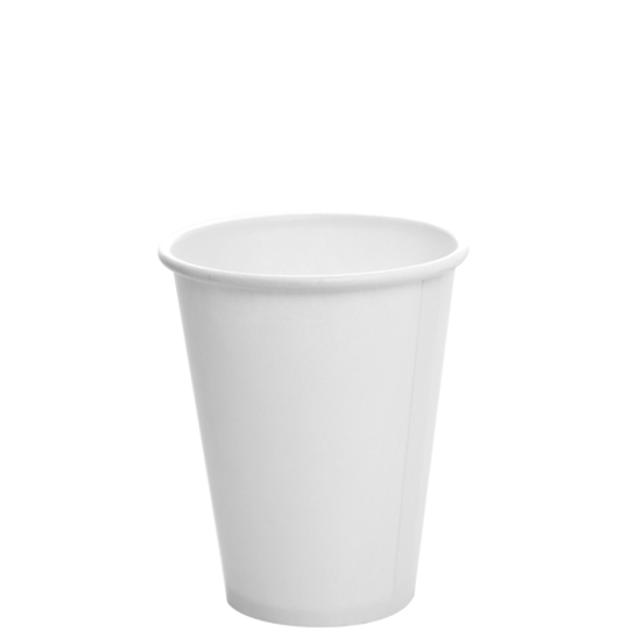 12oz Cold Paper Drink Cup White 420cc  90mm Rim
