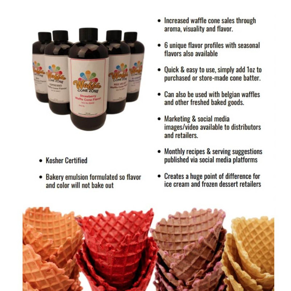 CoBatCo The Original Waffle Cone Mix 30 lb. Box Frozen Solutions