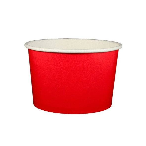 20oz Ice Cream/Froyo Cup 127mm 600ct Red