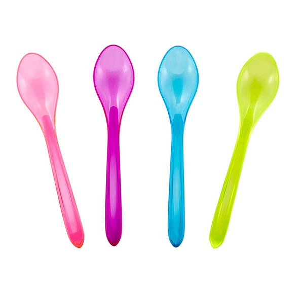 Spoons - Solid Color Spoons - Orange Spoons - Frozen Solutions