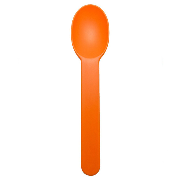 Spoons - Solid Color Spoons - Orange Spoons - Frozen Solutions