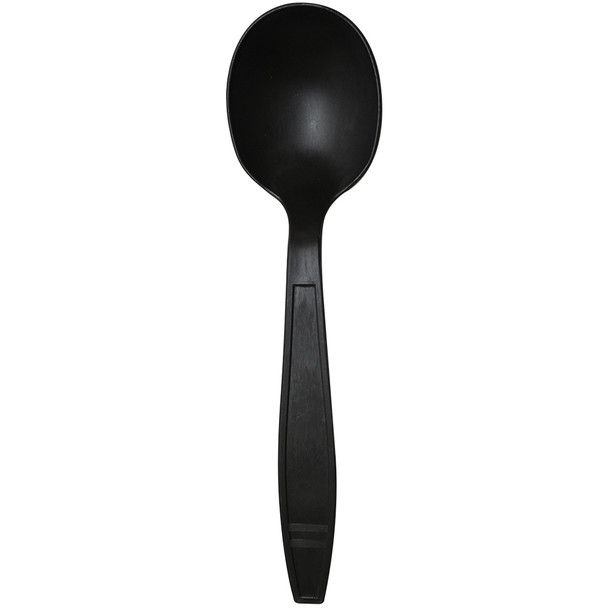 Karat Earth Heavy Weight Bio-Based Soup Spoon Black 1000ct