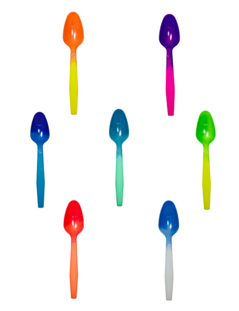 2, 4, or 6 Cases of Medium Weight MAGIC Color Changing® Spoons Made Overseas