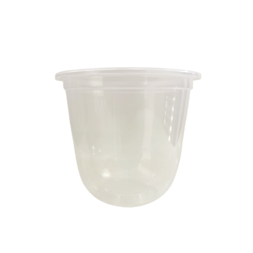 Q Cup 360ml Clear Round Bottom PP Cup (95mm) - 1 case (1000 piece)