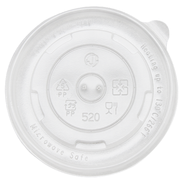 24/32oz PET Flat Lids No Hole 142mm (same as FSPFL-142)
