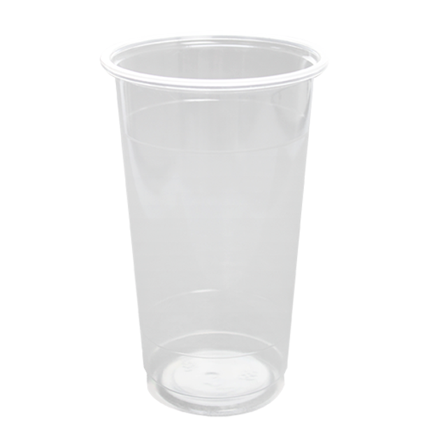 FSI 24oz PP Non-Sealable U-Rim Cold Cups 98mm 600ct