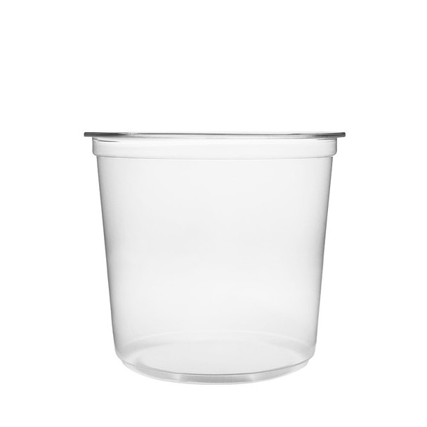 24oz Clear PET Deli To-Go Containers - 500ct