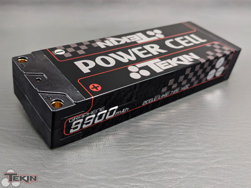2S HV 7.6V 9900mAh 140C Stick 5mm bullets