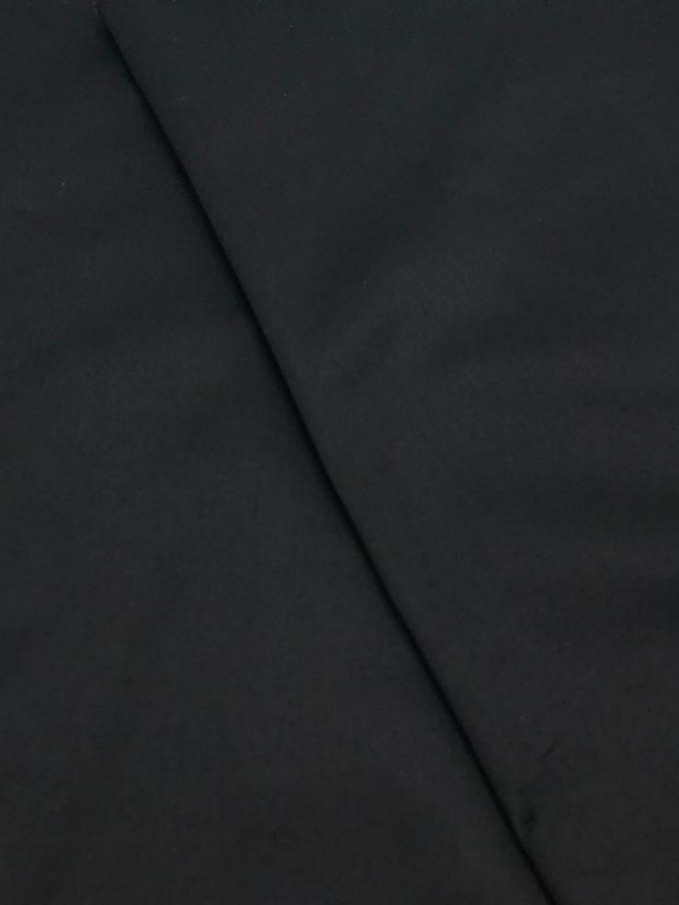 Midnight Black Ponte Knit - Sew Much Fabric