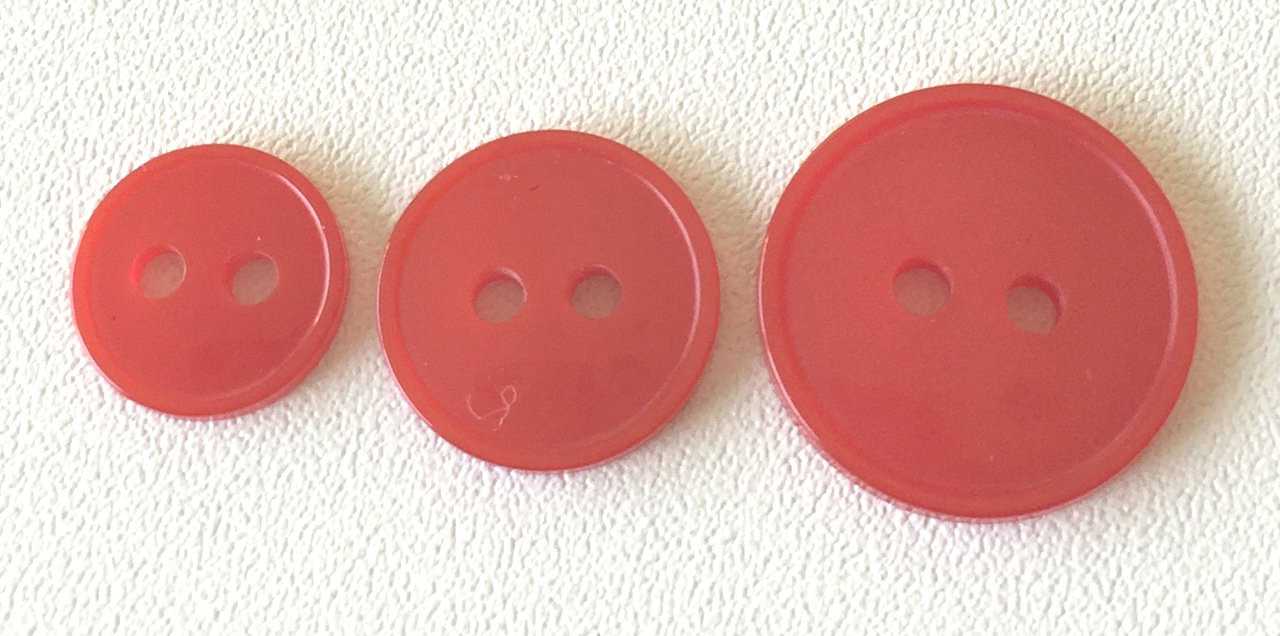 Red Shirt Buttons - Sew Much Fabric