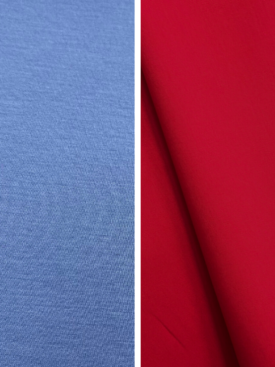 French Blue Rayon Jersey Knit - Sew Much Fabric