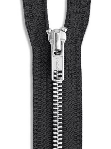 Separating Zipper-580 Black