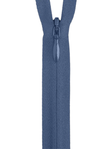 Invisible Zipper-145 Slate Blue