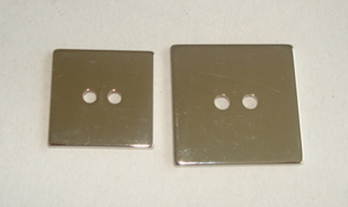 Square Chrome Mirror