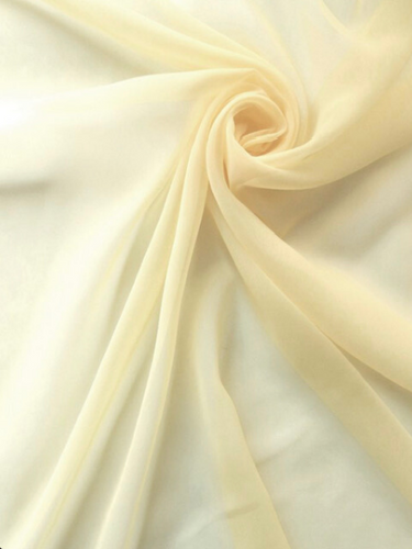 Polyester Chiffon Champagne