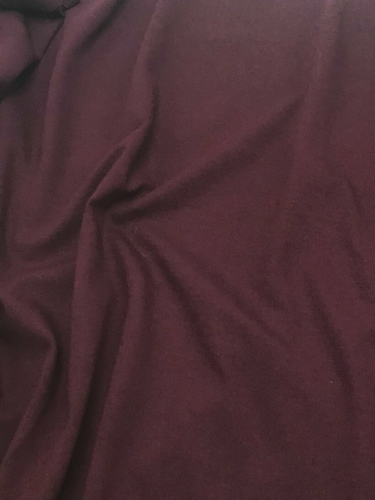 Burgundy Rayon Jersey Knit Burgundy Rayon Jersey Knit