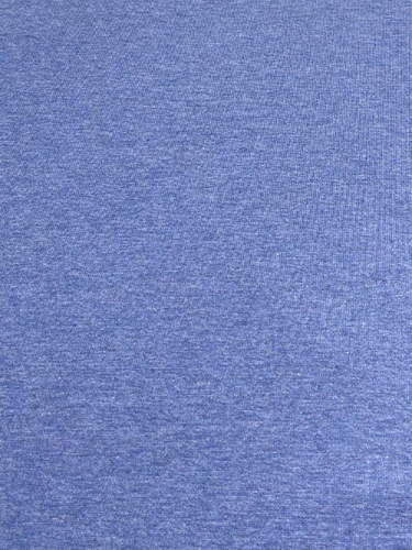Heather Faded Blue Denim Rayon Jersey Knit