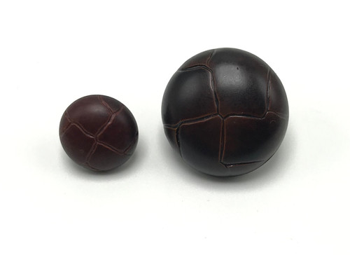 Brown Cracked Faux Leather Brown Cracked Faux Leather