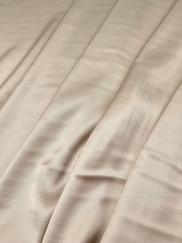 Champagne  Viscose Stretch Charmeuse