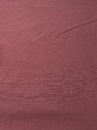 Brick Red Sand Wash Cotton